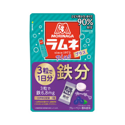 모리나가제과 라무네 plus 철분 34g