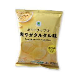 패밀리마트 포테이토칩 상큼한 타르타르 맛 50g