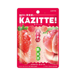 롯데 KAZITTE 카짓테 구미 스트로베리&피치 80g