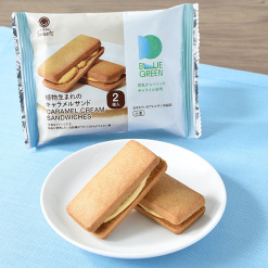 [기간한정] 패밀리마트 식물에서 탄생한 카라멜 샌드 2개입