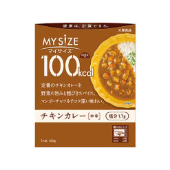 오오츠카식품 마이사이즈 100kcal 치킨카레 중간 매운맛 120g