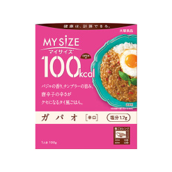 오오츠카식품 마이사이즈 100kcal 카파오 매운맛 100g