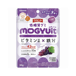 사라야 라칸트 저당 구미 MOGYUiT 레드 그레이프맛 20g x 6봉입
