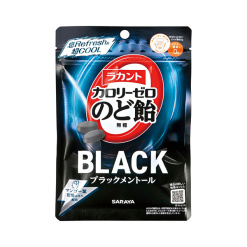 사라야 라칸트 칼로리 제로 목캔디 블랙멘솔 50g