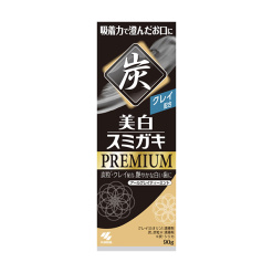 코바야시제약 프리미엄 미백 숯 치약 90g