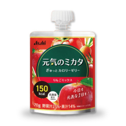 아사히 겡키노 미카타 꽉 채운 칼로리 젤리 사과믹스 70g