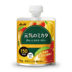 아사히 겡키노 미카타 꽉 채운 칼로리 젤리 망고믹스 70g
