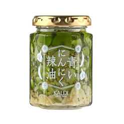 칼디커피팜 파란 마늘 라유 절임 120g