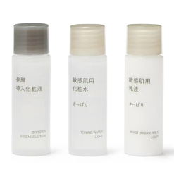 무인양품 민감성 피부용 체험 세트 산뜻한 타입 20ml x 3