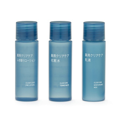 무인양품 약용 클리어 케어 체험 세트 20ml x 3
