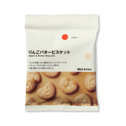 무인양품 사과버터 비스킷 45g