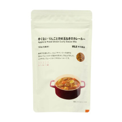 무인양품 사과 볶은 양파 카레 루 150g