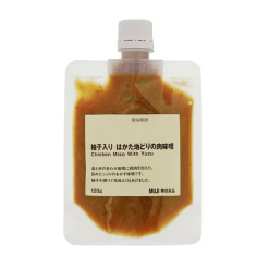 무인양품 유자 함유 하카타 토종 닭고기 된장 120g
