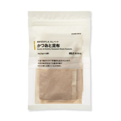 무인양품 다시팩 가다랑어와 다시마 80g