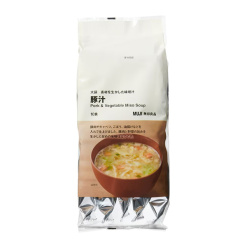 무인양품 대용량 톤지루 돼지고기 된장국 110g