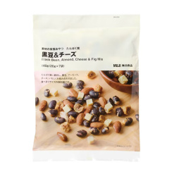 무인양품 원재료 영양 간식 단백질 검은콩&치즈 140g