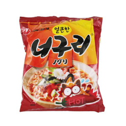 칼디커피팜 농심 너구리 라면 120g