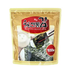 칼디커피팜 한국 전통 양념김 스탠드팩 100매입