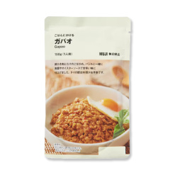 무인양품 밥에 얹어 먹는 가파오 1인분 150g