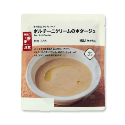 무인양품 소재의 맛을 살린 포르치니 버섯 크림 포타주 수프 1인분 140g