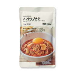 무인양품 밥에 얹어 먹는 순두부찌개 1인분 180g