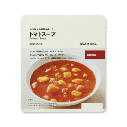 무인양품 하루 채소 섭취량의 1/3을 담은 토마토 수프 1인분 200g