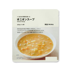 무인양품 하루 채소 섭취량의 1/3을 담은 양파 수프 1인분 200g