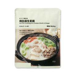 무인양품 수제 전골 육수 닭백탕 생강 전골 225g