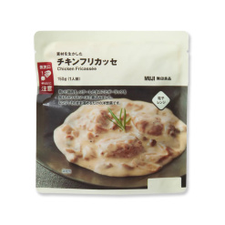 무인양품 소재의 맛을 살린 치킨 프리카세 1인분 150g