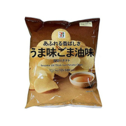 세븐일레븐 감칠맛 넘치는 두꺼운 감자칩 참기름맛 135g