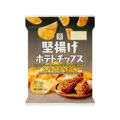 세븐일레븐 카타아게 감자칩 스파이스 치킨맛 50g