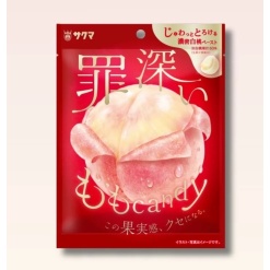 사쿠마제과 죄 많은 복숭아 캔디 54g