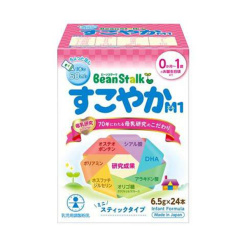 유키지루시 빈스타크 튼튼 M1 분유 미니 스틱형 6.5g × 24개입
