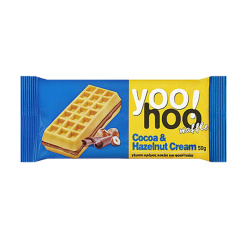 교무슈퍼 소프트 와플 헤이즐넛 초코 크림 50g